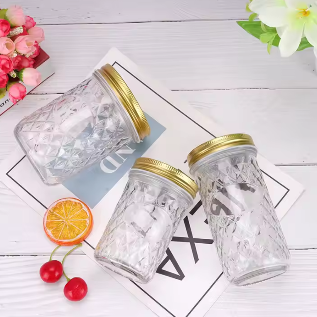Fair Envases de Vidrio Tapa de Metal 450ml