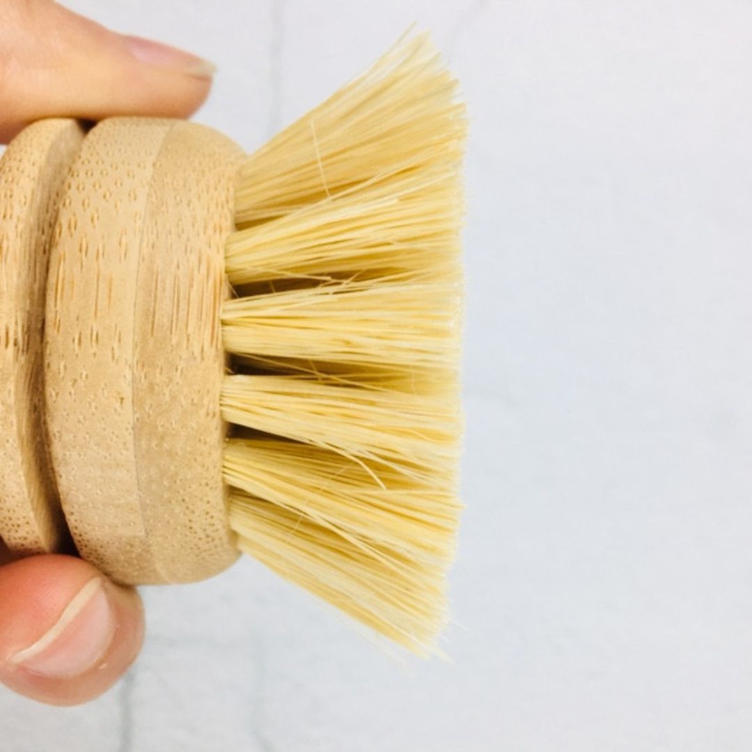 Fair Cepillo Lavaplatos de Bambú y Cerdas de sisal