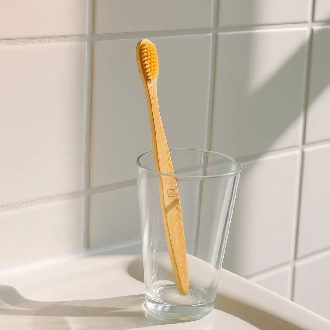 Fair Cepillo de dientes de bambú cerdas medias Fair Zero Waste