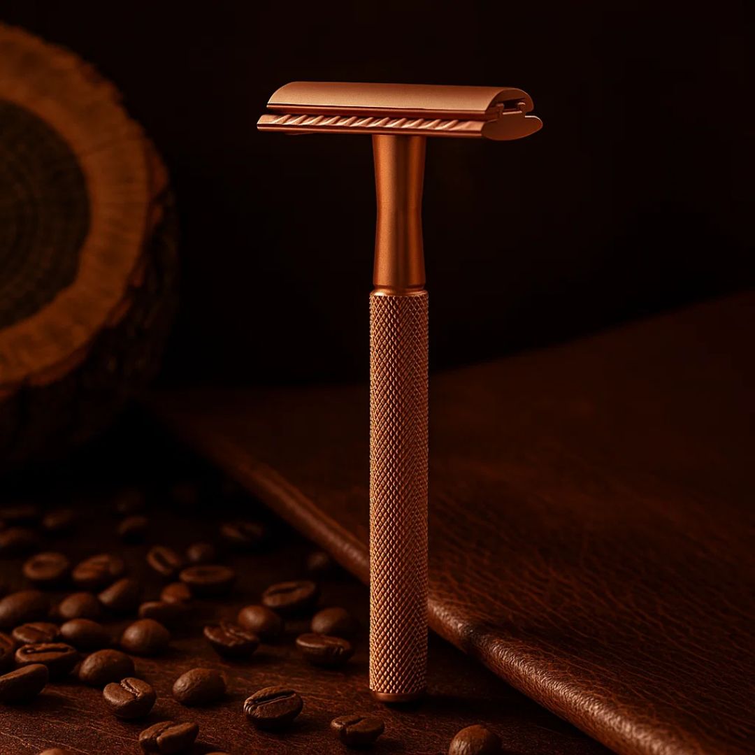 Fair Rasuradora PREMIUN de Acero Inoxidable Reutilizable Bronce