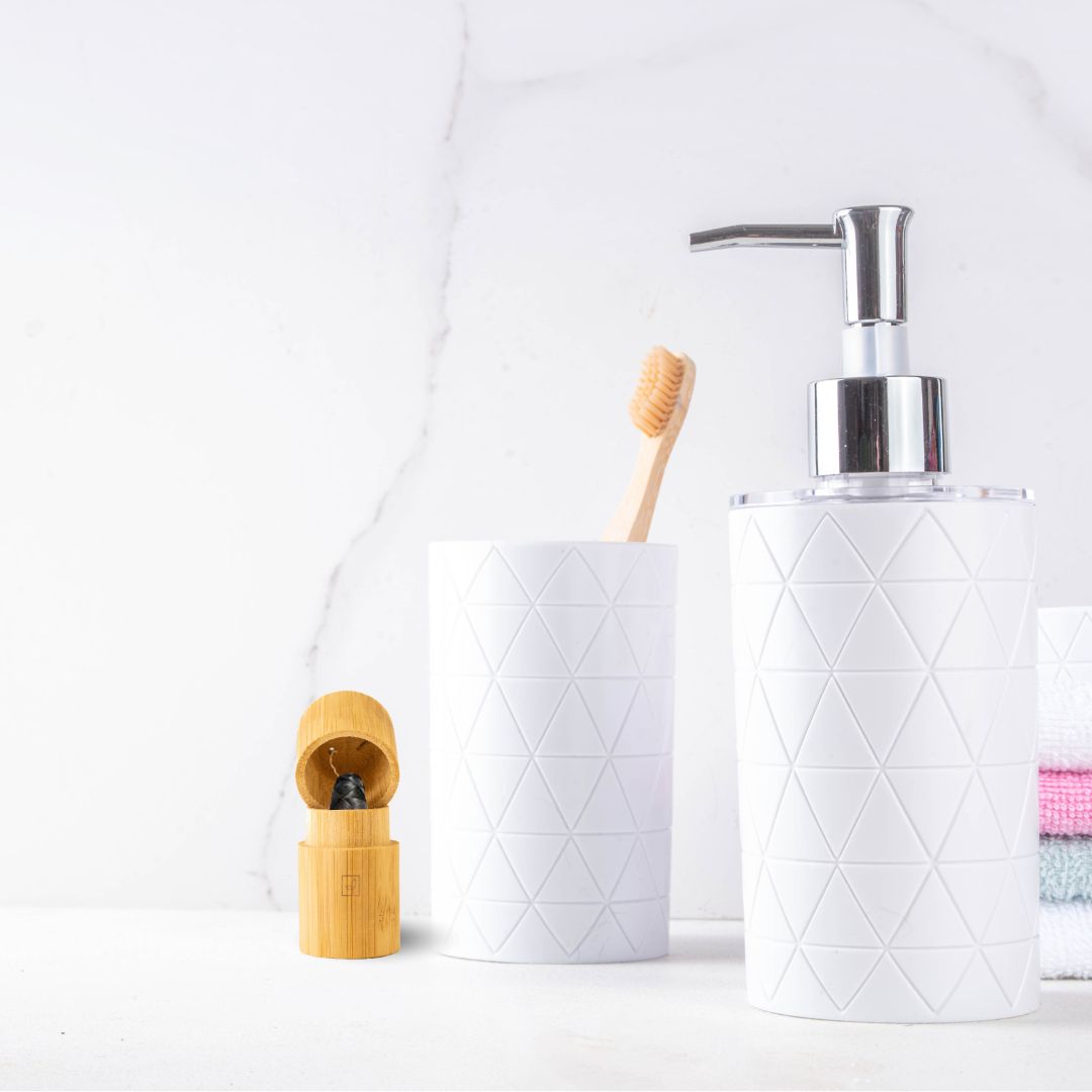 Fair Hilo dental biodegradable envase bambú
