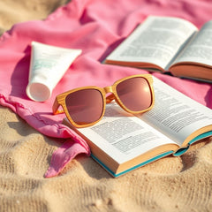 Fair Gafas De Bambú Original Protección UV 400 Rosado