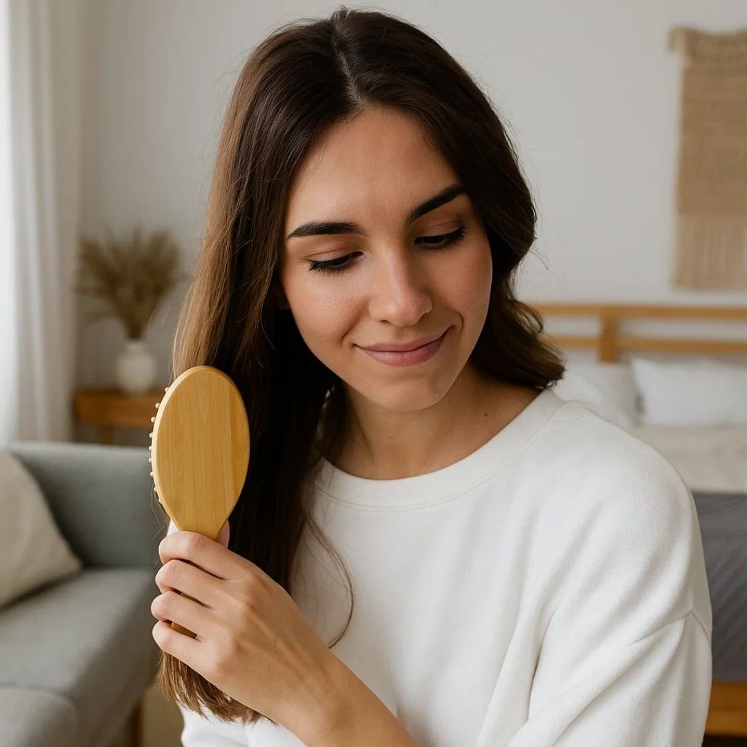 Fair Cepillo de Cabello Bambú Pequeño