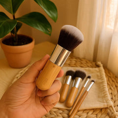 Fair Brochas de Maquillaje de Bambú Set 11pcs