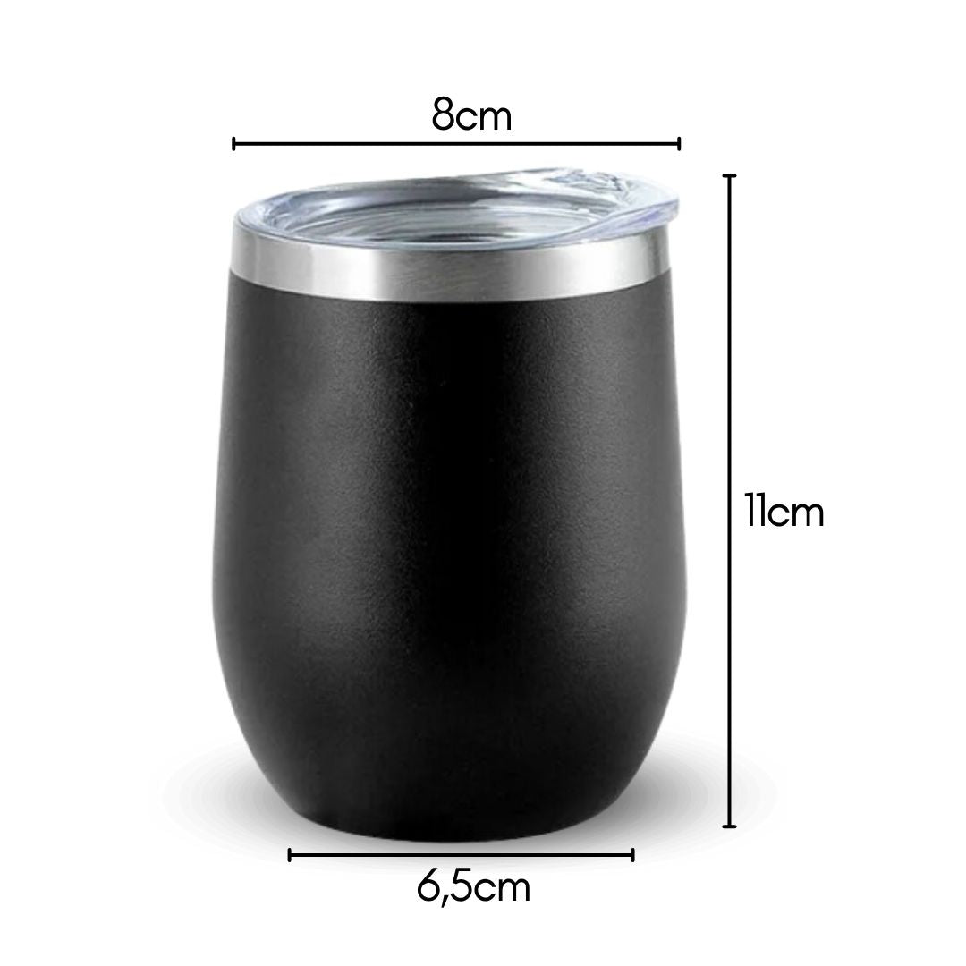 Fair Botella Taza Térmica Acero Inoxidable 360ML  SIN LOGO FAIR