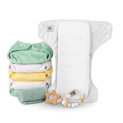Fair Inserto Pañal Absorbente Microfibra 3 Capas Blanco