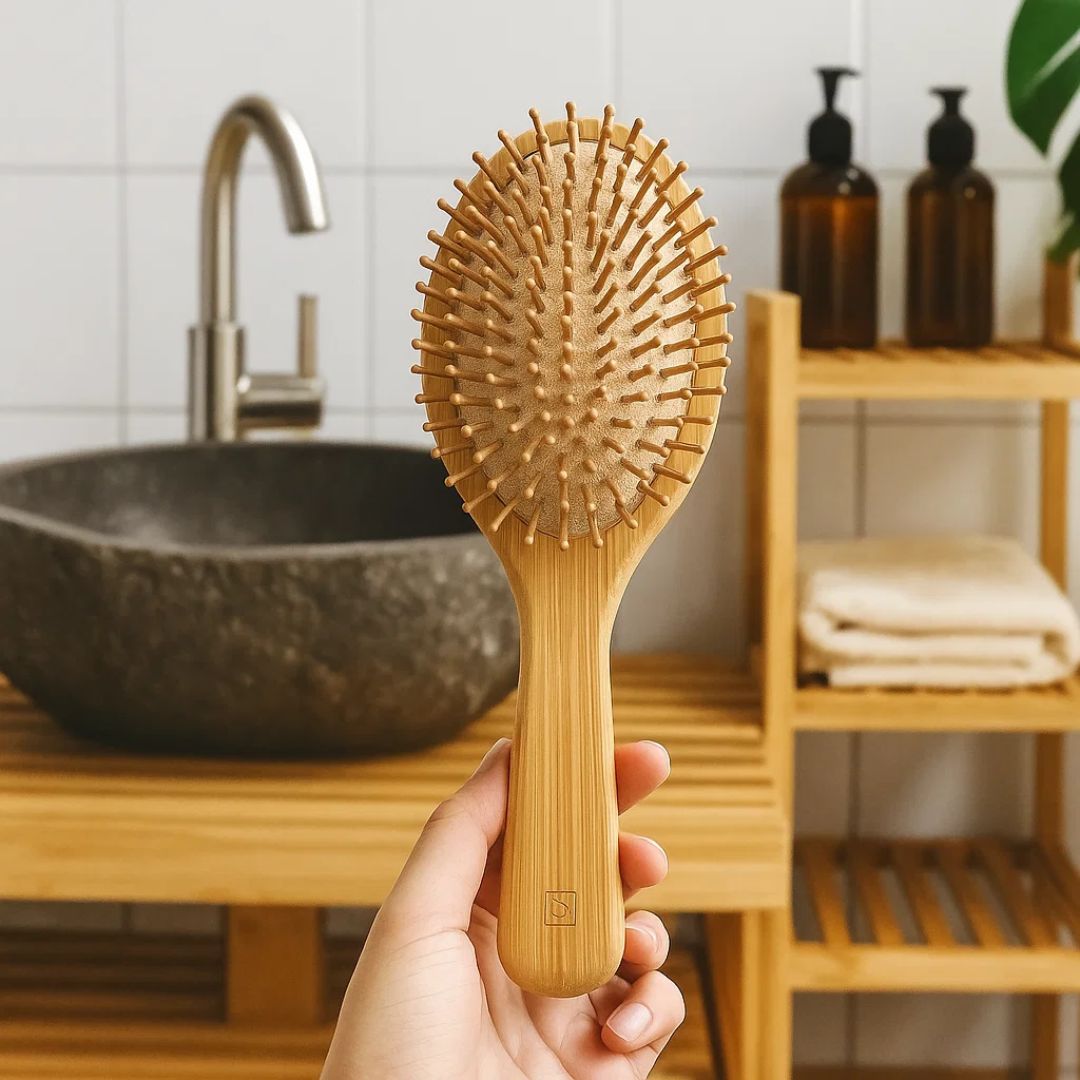 Fair Cepillo de Cabello Bambú Mediano