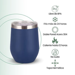 Fair Botella Taza Térmica Acero Inoxidable 360ML  SIN LOGO FAIR