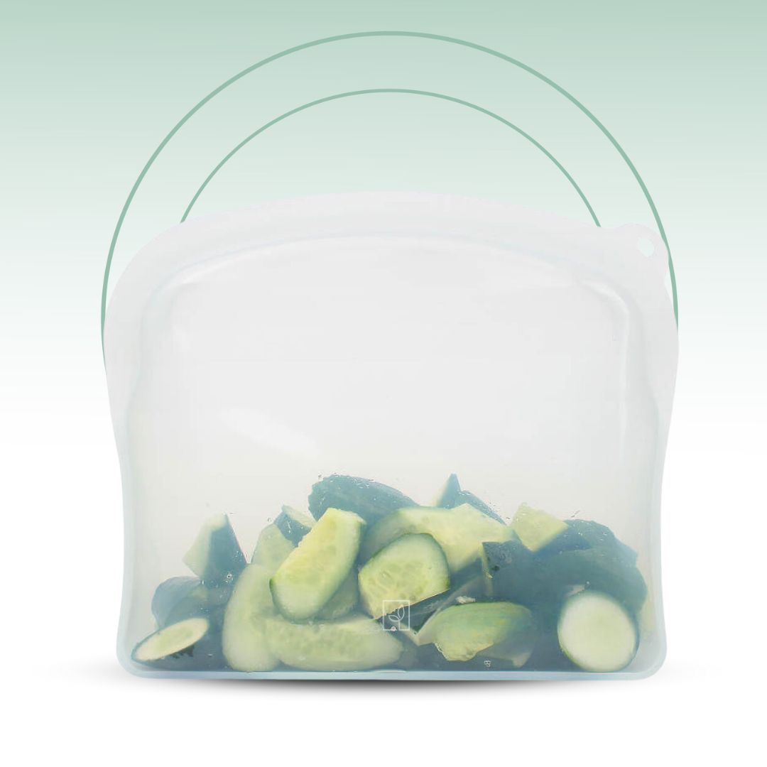 Fair Bolsa de Silicona Reutilizable 1200ML