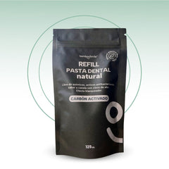 BambooSmile Refill Pasta Dental Natural 125ml - Recarga Ecológica y Sostenible