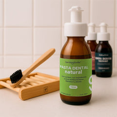 BambooSmile Pasta Dental Natural 125ml - Cuidado Bucal Ecológico y Vegano