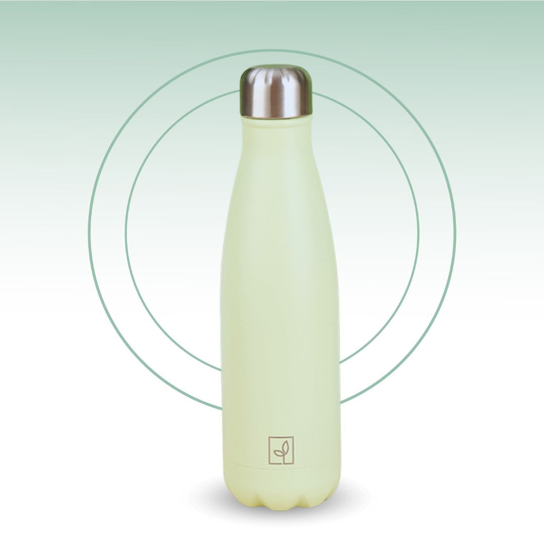 Fair Botella Cola Térmica de Acero Inoxidable 500ML (Medio litro) PERSONALIZABLE SIN LOGO FAIR