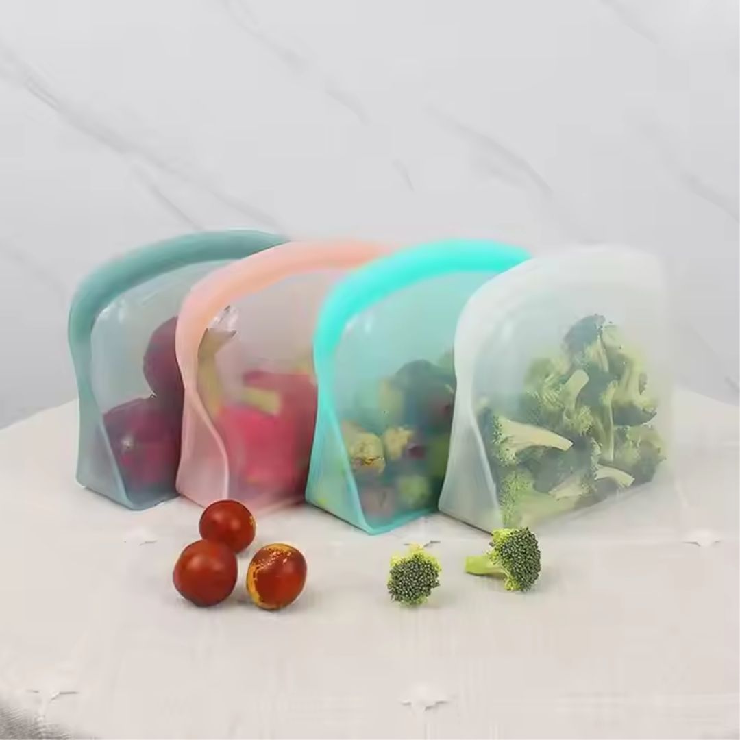 Fair Bolsa de Silicona Reutilizable 600ml