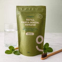 BambooSmile Refill Pasta Dental Natural 125ml - Recarga Ecológica y Sostenible