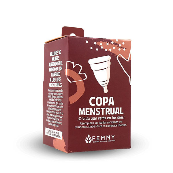 Femmy Copas Menstruales de Silicona de Grado Médico