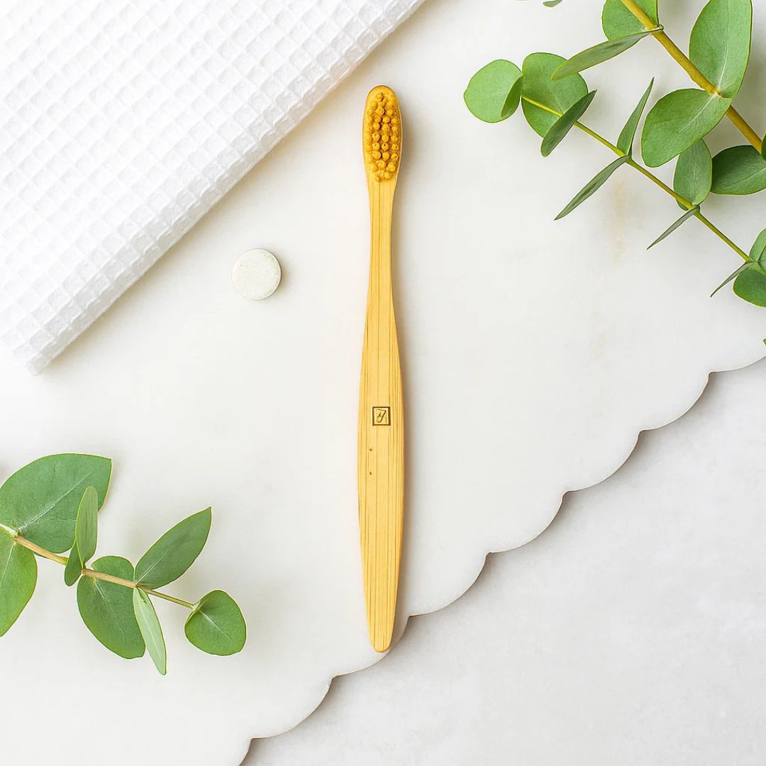 Fair Cepillo de dientes de bambú cerdas medias Fair Zero Waste