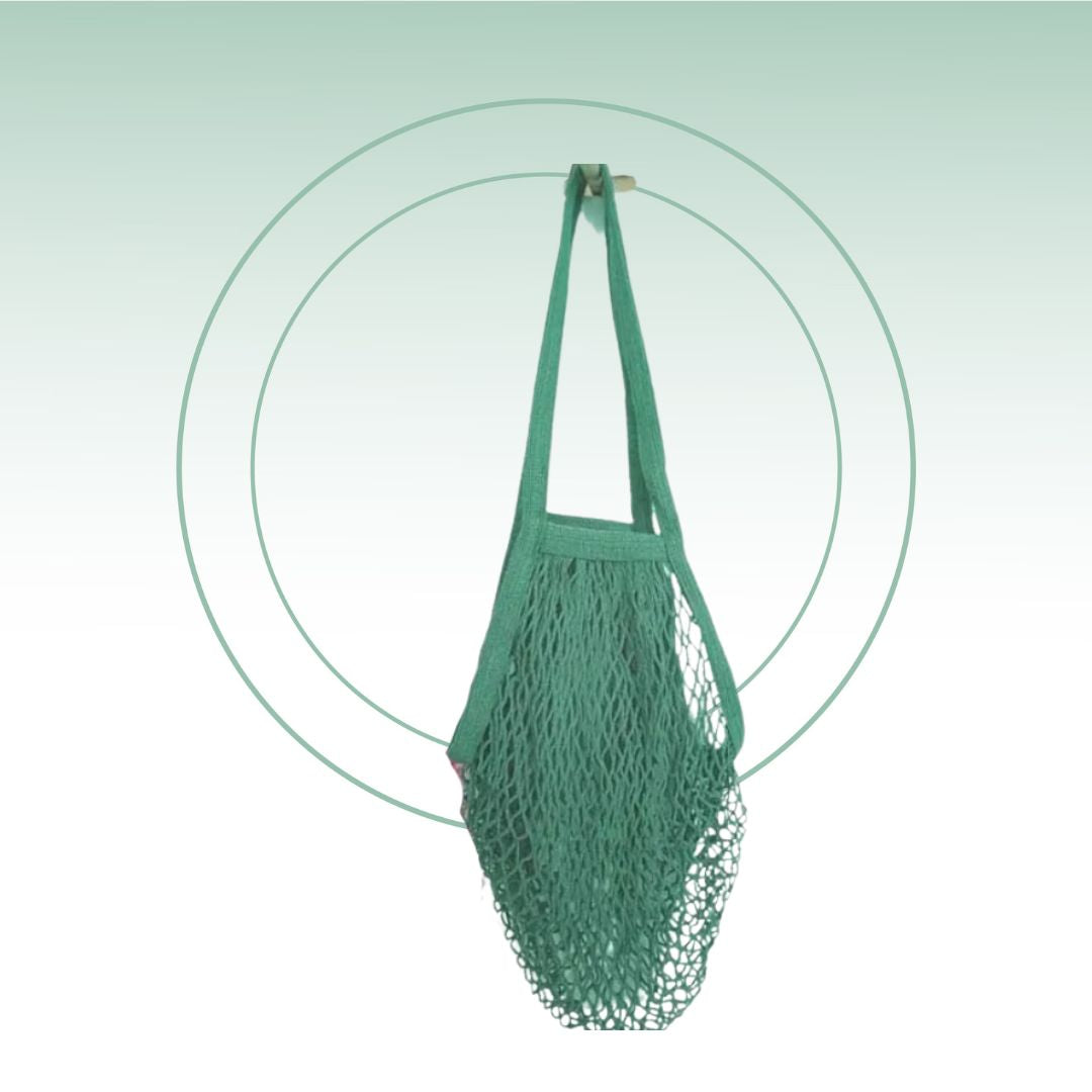 Fair Bolso Malla de Algodón para Frutas y Verduras Reutilizables