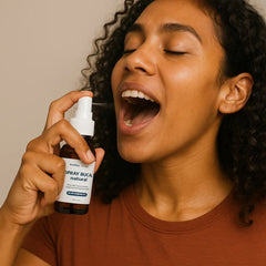 BambooSmile Enjuague Bucal Natural 60ml - Fórmula Refrescante y Portátil