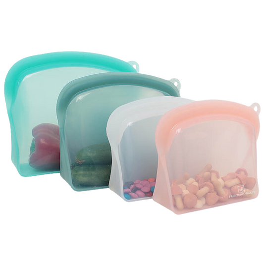 Fair Kit Bolsa de Silicona Reutilizable x4 1080