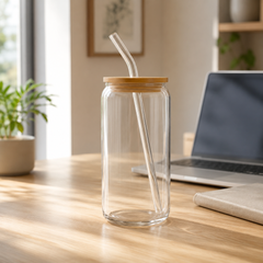 Fair Botella de Vidrio Smoothie con Sorbete de Vidrio