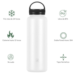 Fair Botella Sport Térmica de Acero Inoxidable 1200ML