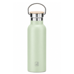Fair_Botella_Térmica_Camping_de_Acero_inoxidable_con_tapa_de_bambú_500ML _menta