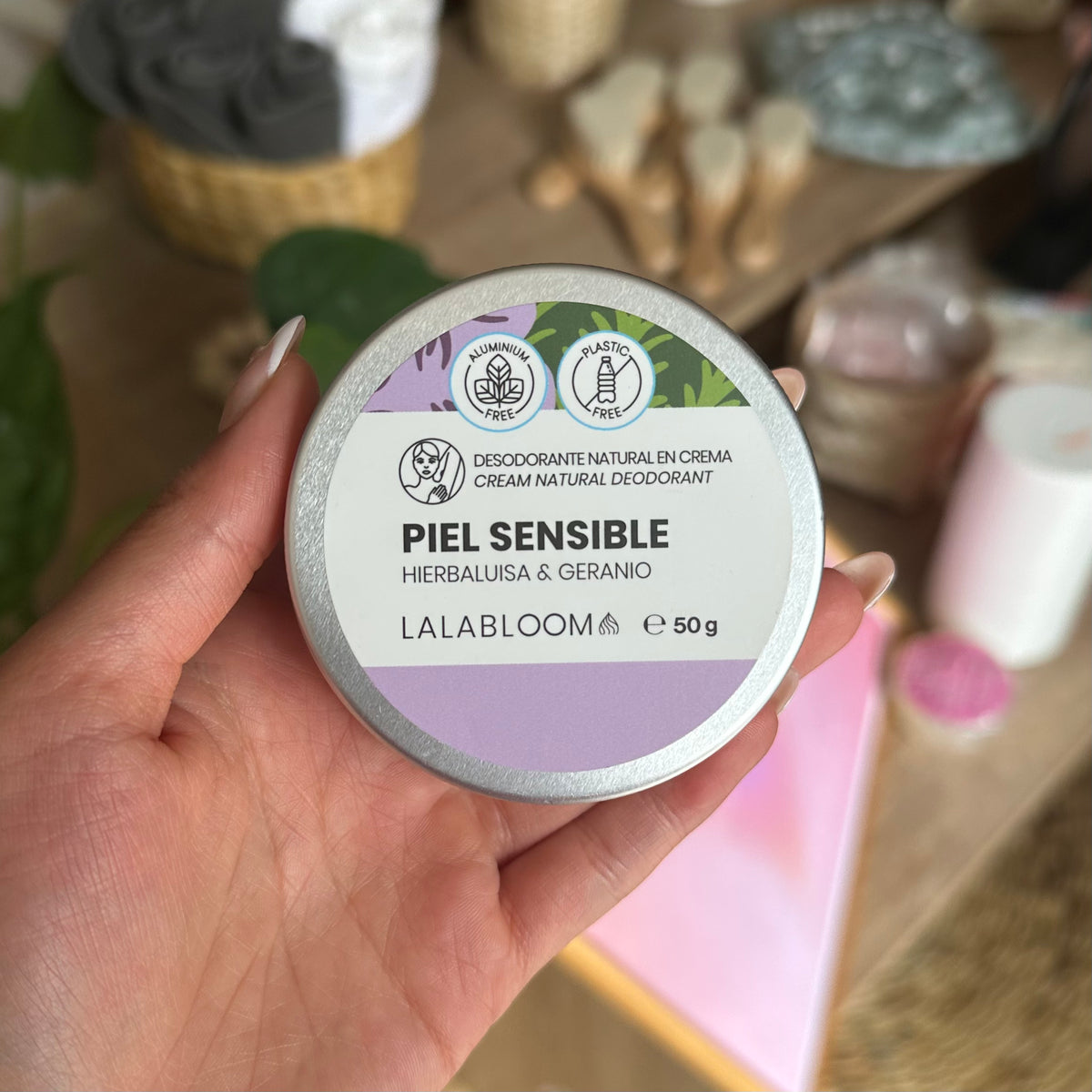 LalaBloom Desodorante Hierbaluisa 50g