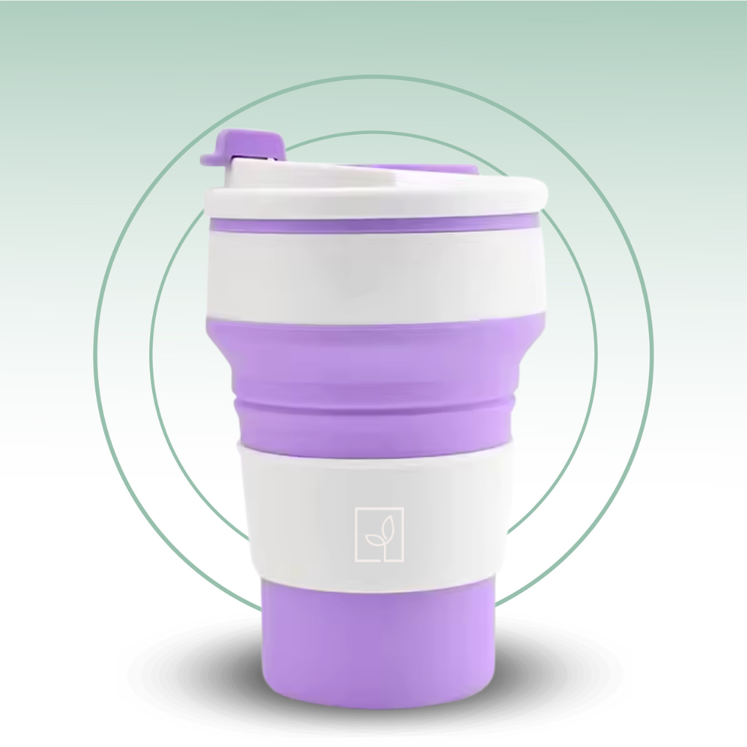 Fair Taza Plegable de Silicona 500ml