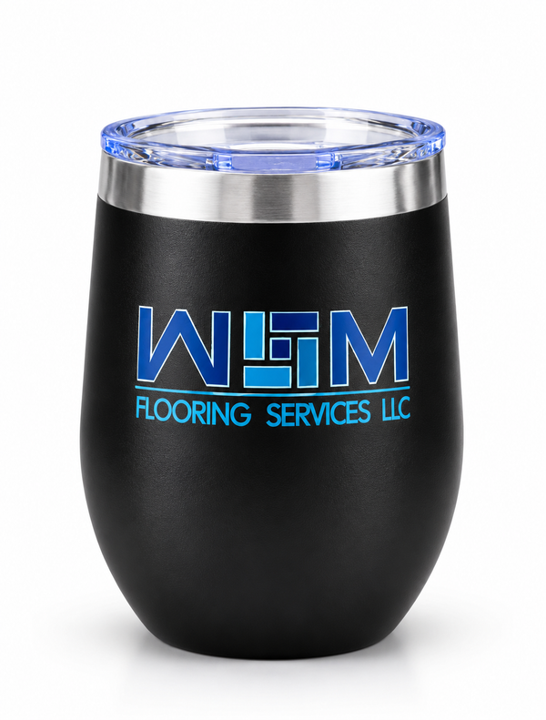 Trabajo corporativo: Vaso térmico · Impresión UV
