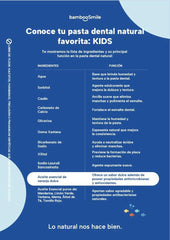 BambooSmile Pasta Dental Natural 60ml - Cuidado Bucal Ecológico Portátil