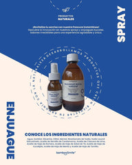 BambooSmile Enjuague Bucal Natural 60ml - Fórmula Refrescante y Portátil