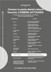 BambooSmile Pasta Dental Natural 60ml - Cuidado Bucal Ecológico Portátil