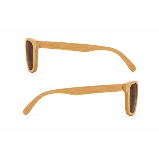 Fair Gafas De Bambú Original Protección UV 400 Cafe