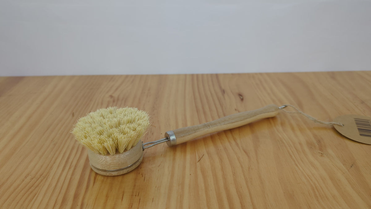 Fair Cepillo Lavaplatos de Bambú y Cerdas de sisal