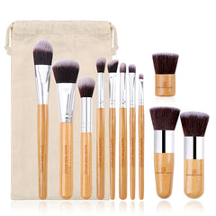 Fair Brochas de Maquillaje de Bambú Set 11pcs