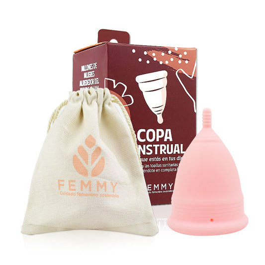 Femmy Copas Menstruales de Silicona de Grado Médico 800