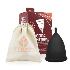 Femmy Copas Menstruales de Silicona de Grado Médico
