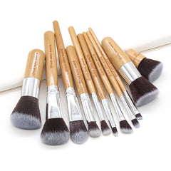 Fair Brochas de Maquillaje de Bambú Set 11pcs