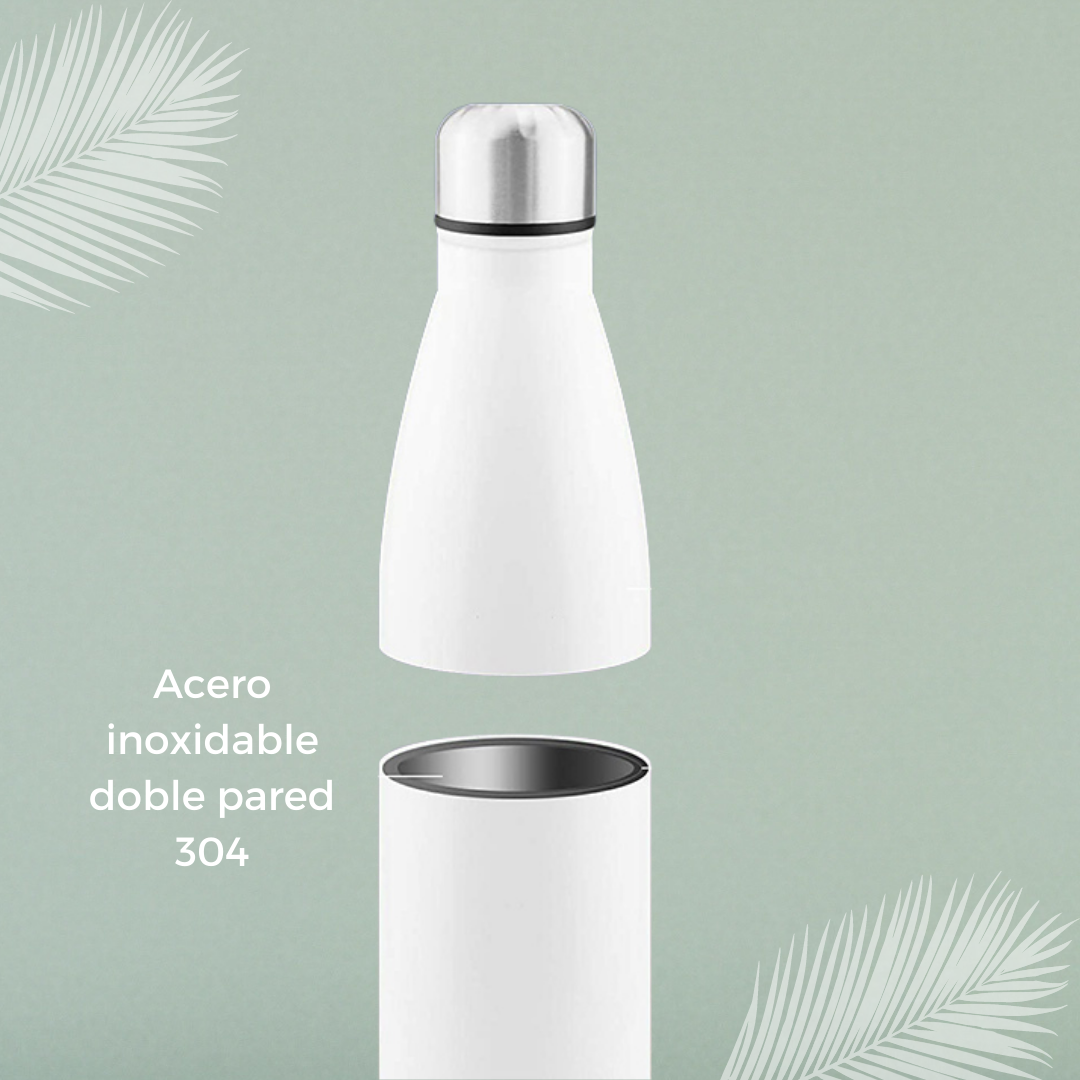 Fair Botella Cola Térmica de Acero Inoxidable 500ML (Medio litro)
