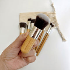 Fair Brochas de Maquillaje de Bambú Set 11pcs