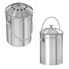 Fair Tacho de Compostaje Metálico 1,3 Galones