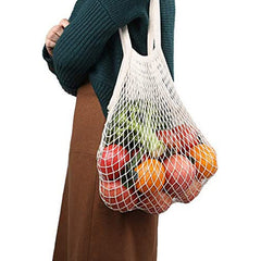 Fair Bolso Malla de Algodón para Frutas y Verduras Reutilizables