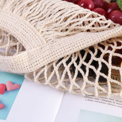 Fair Bolso Malla de Algodón para Frutas y Verduras Reutilizables
