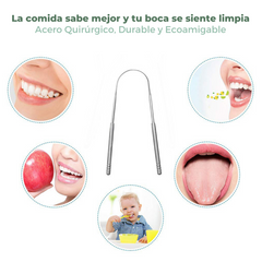 Fair Limpiador de Lengua de Acero Inoxidable