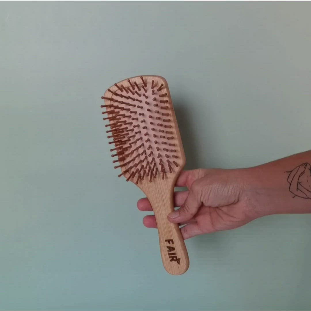 Fair Cepillo de Cabello Bambú Grande